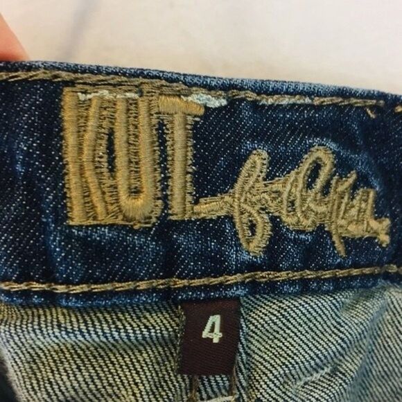 KUT from the Kloth Blue Jeans Size 4 - Picture 7 of 8